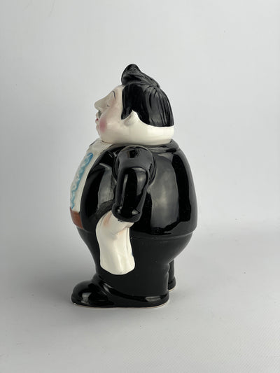Teiera da collezione Cameriere Roy Simpson J.Luber vintage