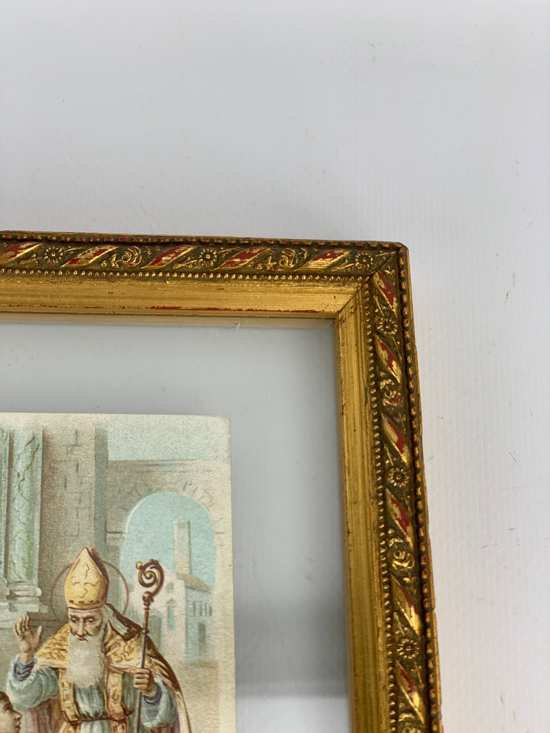 Collezione di Santini incorniciata