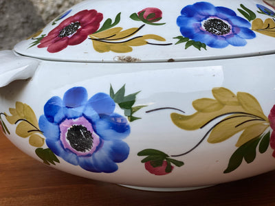 Zuppiera Mondovì Richard Ginori Anemoni anni '60