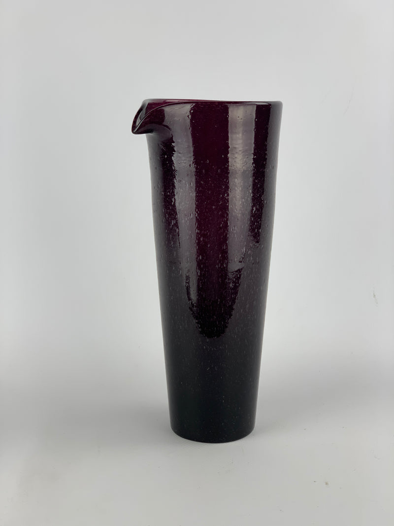 Caraffa in vetro viola Memento