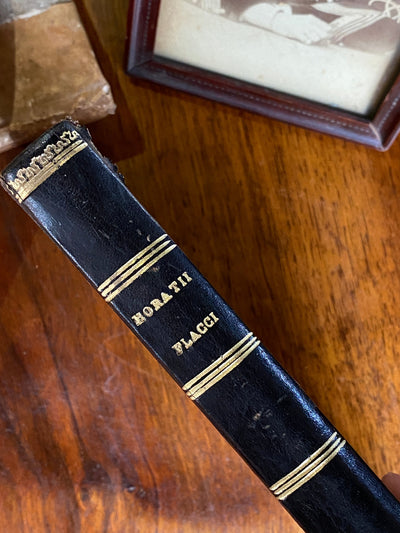 Libro Carmina Castigata,Quinti Horatii Flacci 1885