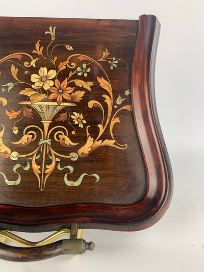Paletta raccogli briciole legno intarsiato