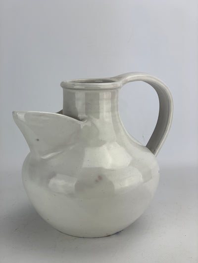 Brocca ceramica decoro floreale