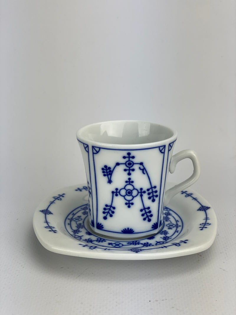 Servizio caffè sei persone vintage