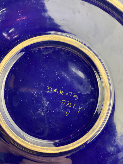 Servizio da liquore in ceramica Deruta sei persone