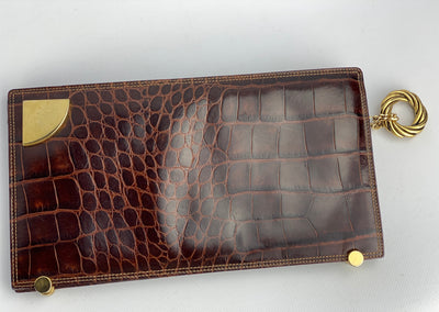 Pochette pelle Carbotti Italy vintage