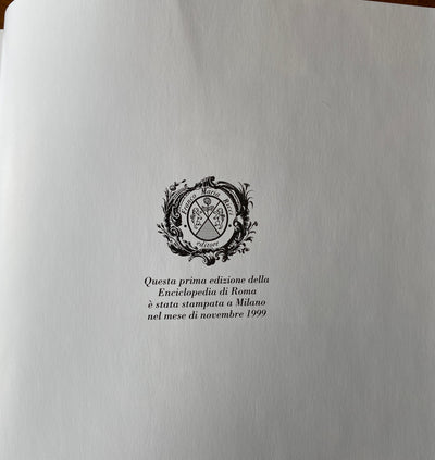 Libro Enciclopedia di Roma Franco Maria Ricci 1999