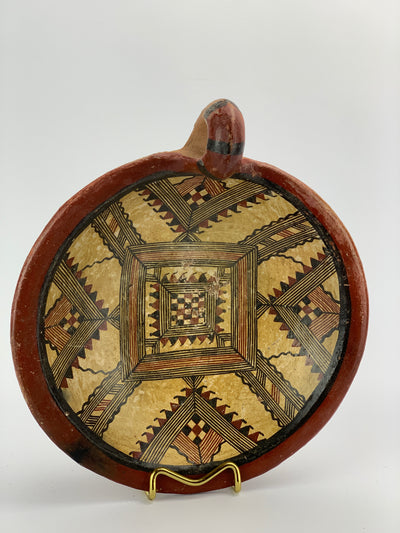 Piatto/svuotatasche ceramica dipinta Marocco