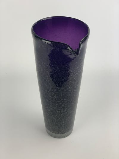 Caraffa in vetro viola Memento