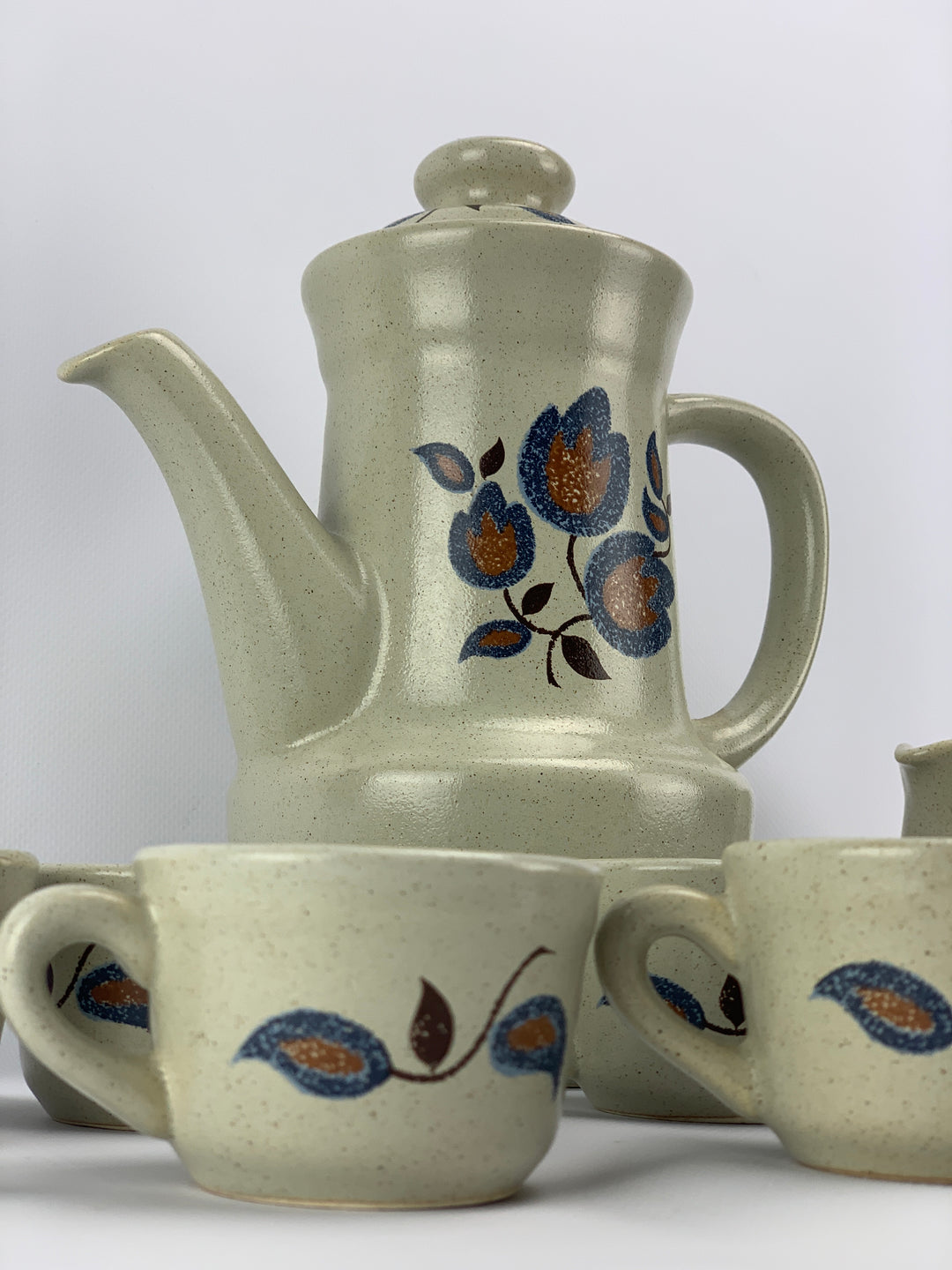 Servizio da caffè da dieci persone Faience de Sant Amand