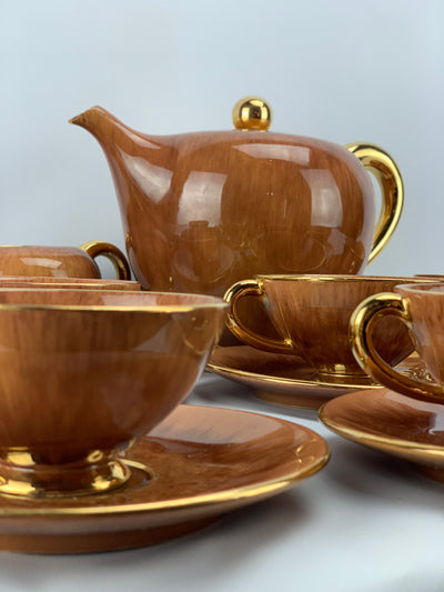 Servizio da tè otto persone Industria Ceramica Umbra
