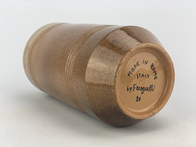 Vaso cilindrico Frenguelli marrone versione B