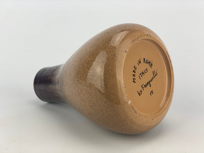 Vaso cono Frenguelli marrone
