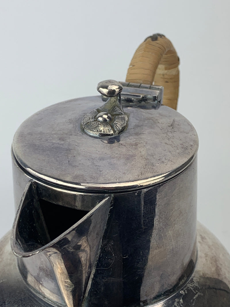 Caffettiera silverplate Franck Cobb & Co Ltd