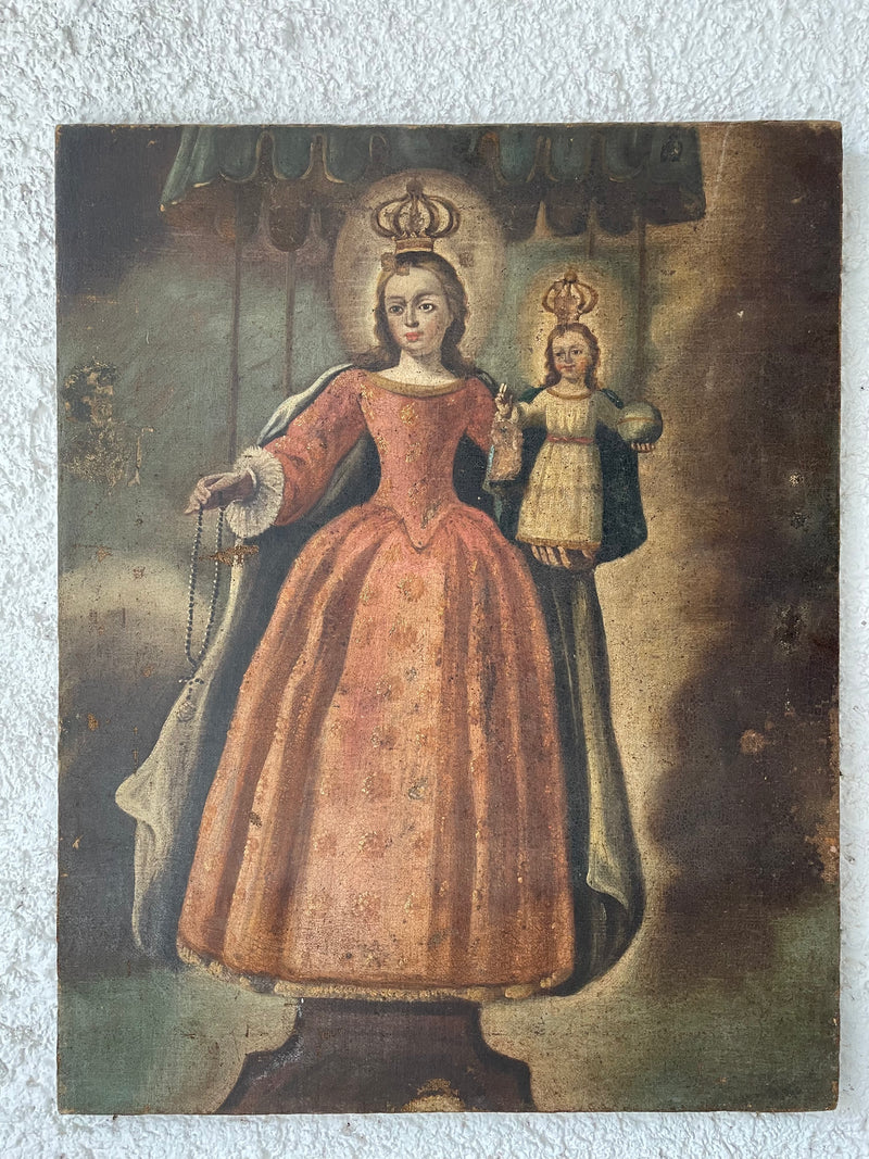 Quadro Madonna del Rosario