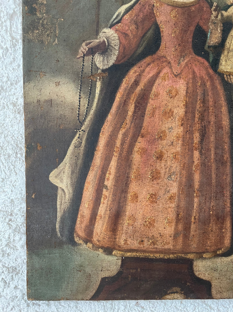 Quadro Madonna del Rosario