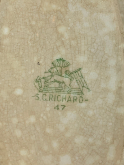 Piccolo vassoio ceramica Società Ceramica Richard