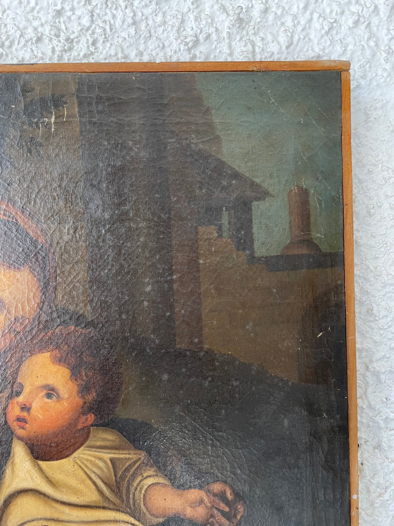 Quadro Madonna con Bambino 1872