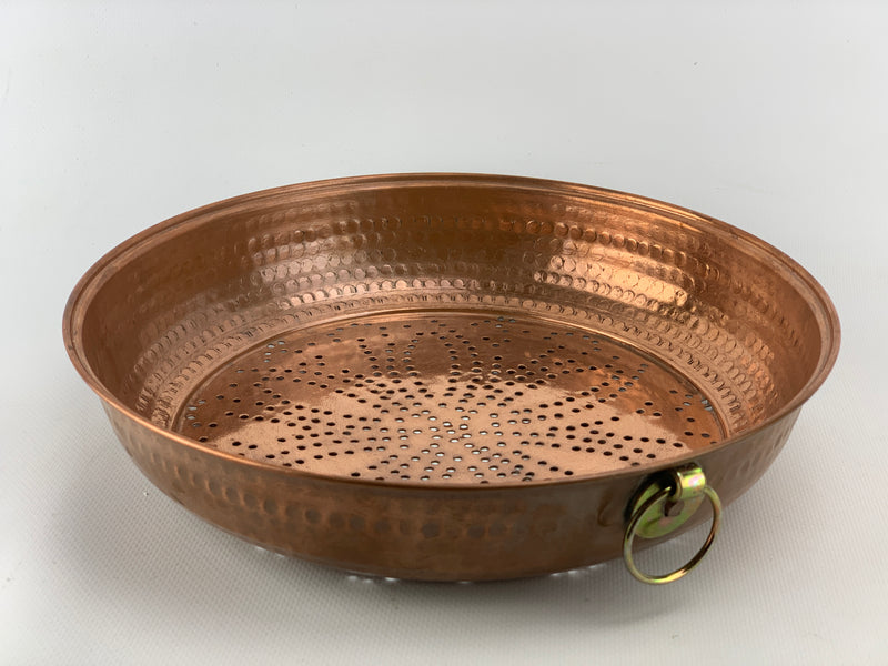 Scolapasta in rame vintage