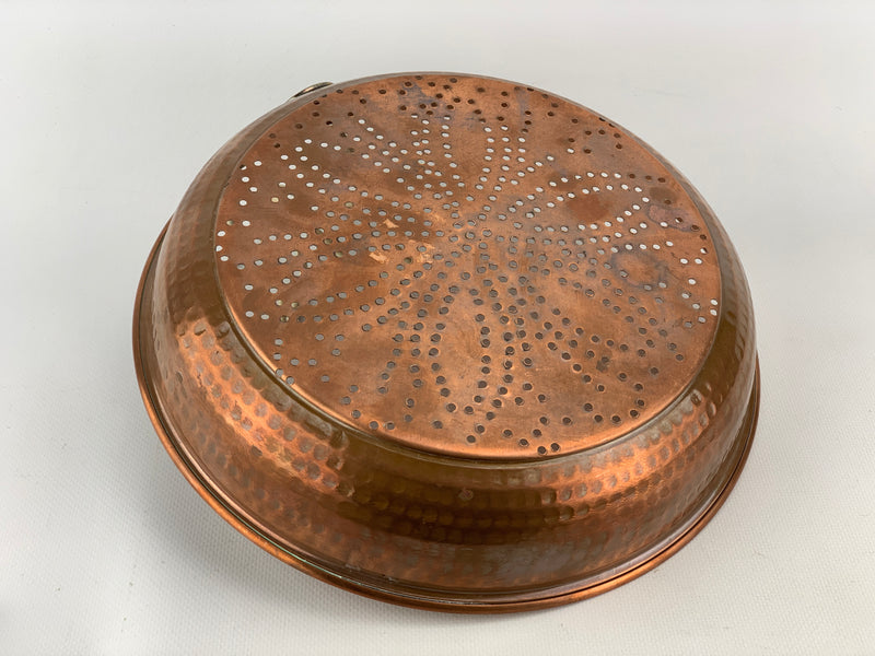 Scolapasta in rame vintage