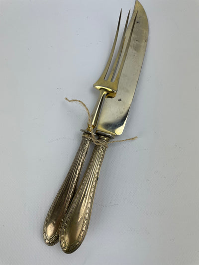 Set Posate da arrosto in argento 800