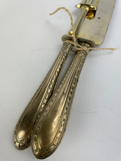 Set Posate da arrosto in argento 800