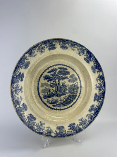 Piatto in ceramica inglese primi '900
