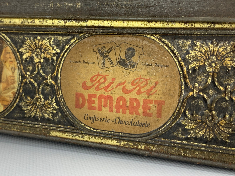 Scatola latta belga Demaret