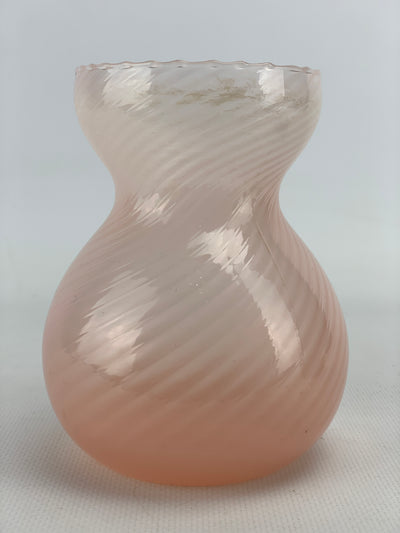Vasetto in vetro rosa
