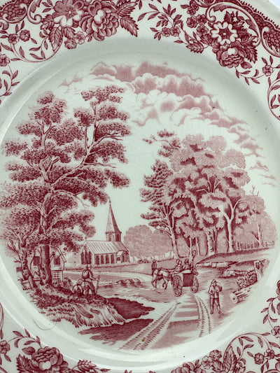 Piatto da parete Royal Tudor Ware Staffordshire
