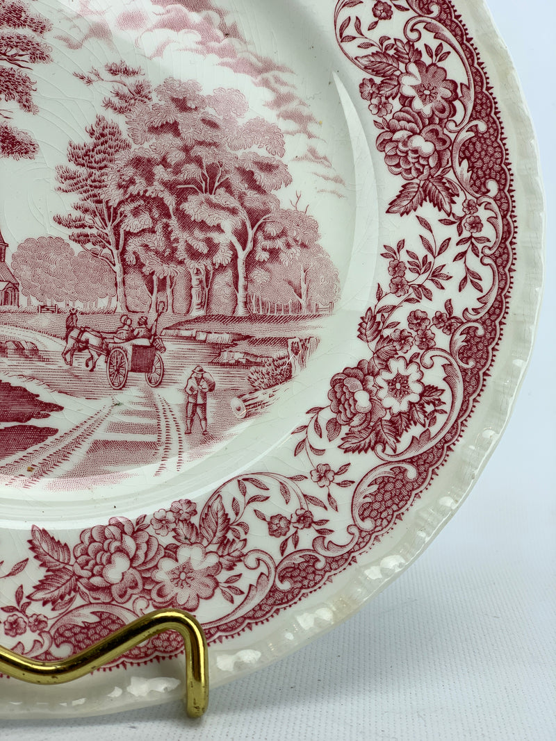 Piatto da parete Royal Tudor Ware Staffordshire