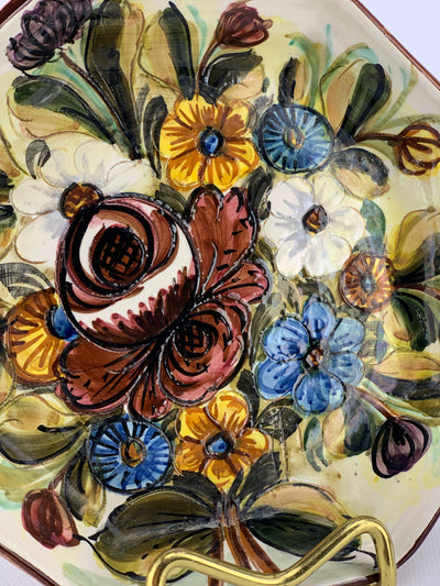 Piatto da parete ceramica Castelli