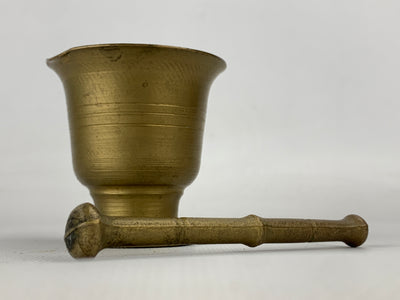 Mortaio ottone