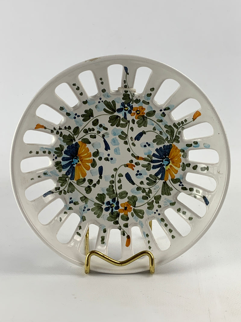 Cestino ceramica Castelli