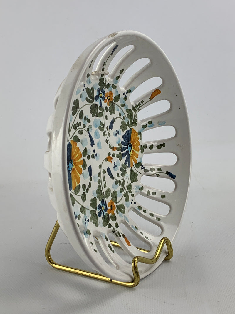 Cestino ceramica Castelli