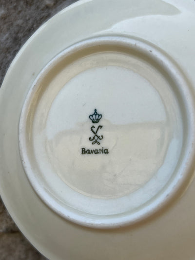 Servizio caffè porcellana sei persone Bavaria Schwarzenbach anni '20