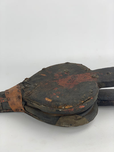 Vecchio mantice legno e metallo