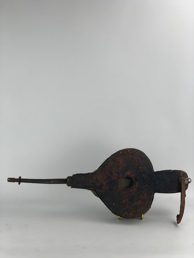 Vecchio mantice legno e metallo