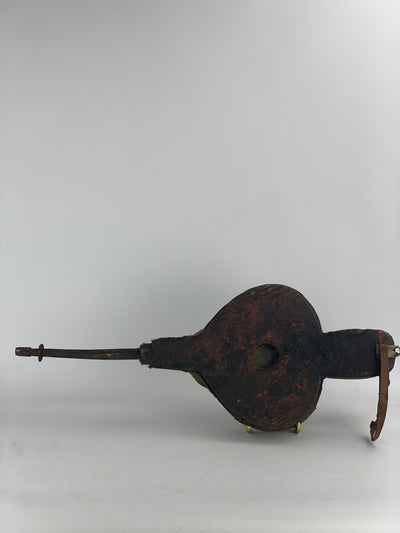 Vecchio mantice legno e metallo