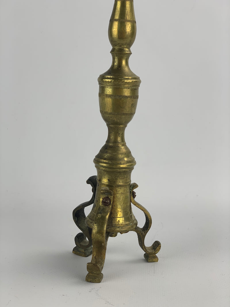 Portacandela ottone piccolo