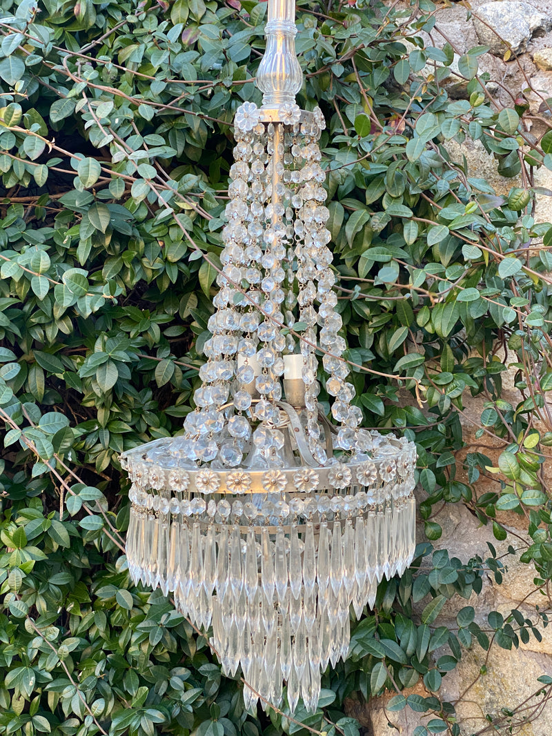 Lampadario a mongolfiera