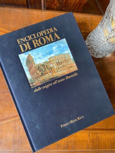 Libro Enciclopedia di Roma, Franco Maria Ricci prima edizione Milano del 1999.