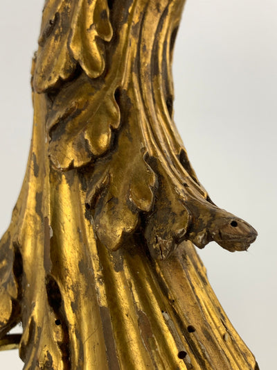 Fregio in legno dorato aquila