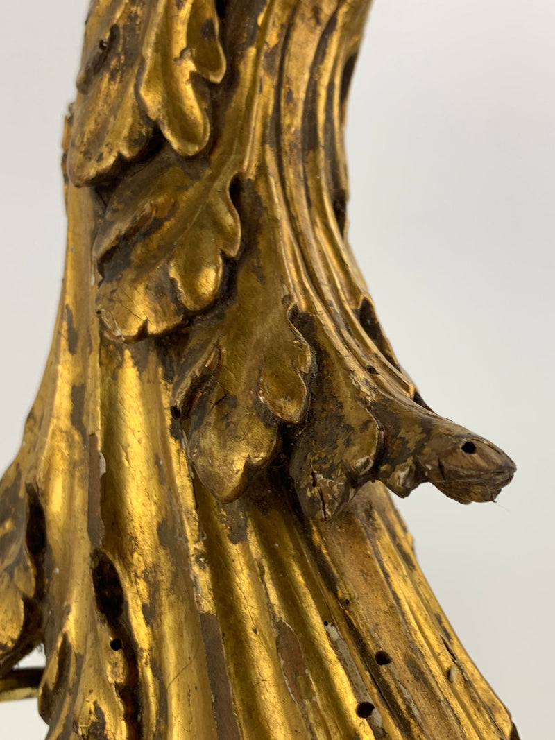 Fregio in legno dorato aquila