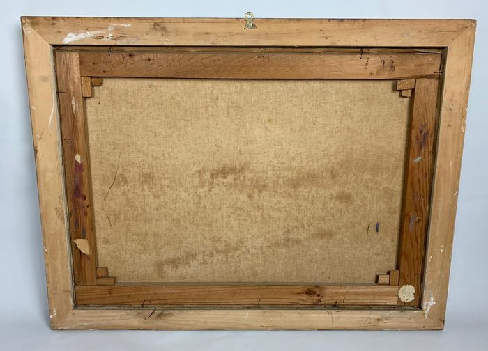 Quadro olio su tela Ziveri metà &