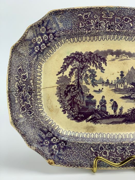 Vassoio ceramica GEM Carr & Sons