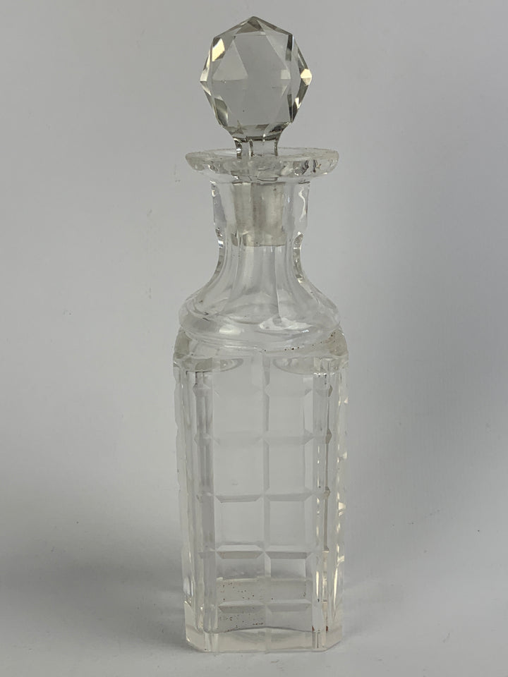 Cruet set silverplated cristallo vintage