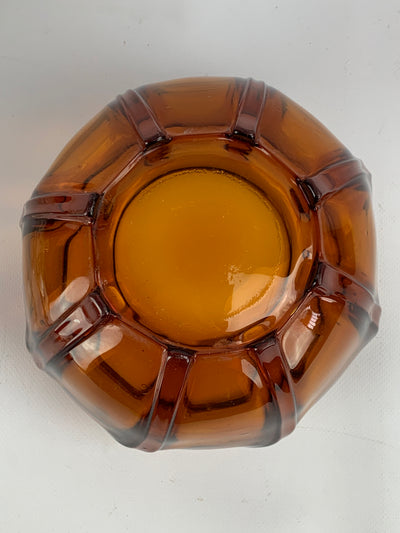 Cachepot Vaso vetro marrone