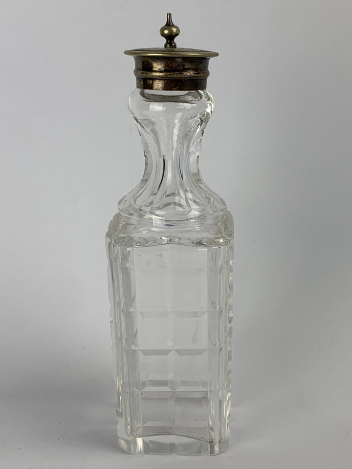 Cruet set silverplated cristallo vintage