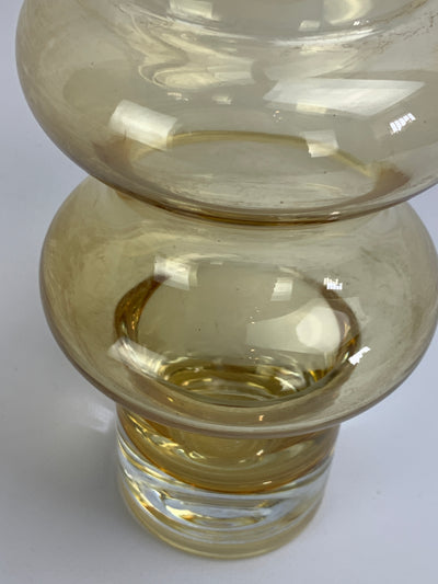Vaso vetro ambra